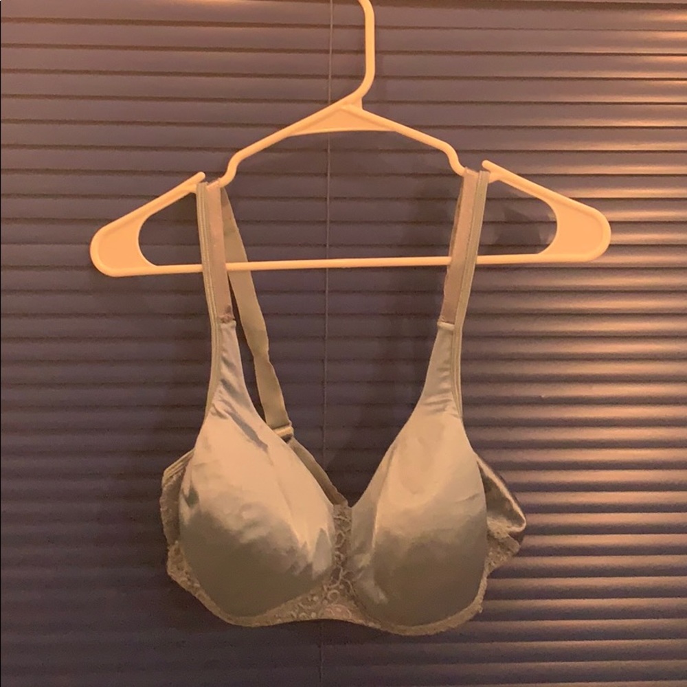 Blue vintage bra